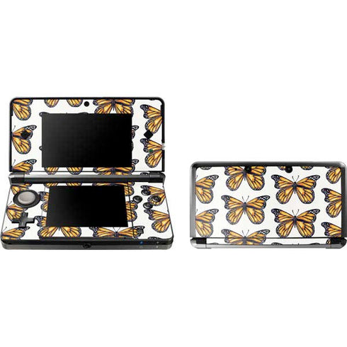 Cat Coq Monarch Butterflies 3DS (2011) Skin