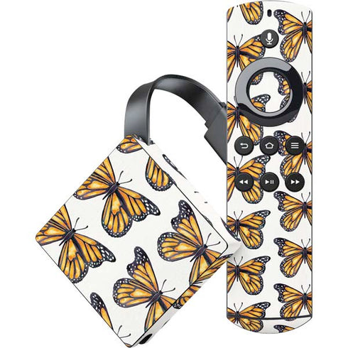 Cat Coq Monarch Butterflies Amazon Fire TV Skin