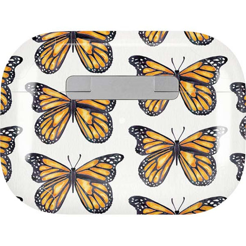 Cat Coq Monarch Butterflies Apple AirPods Pro Skin