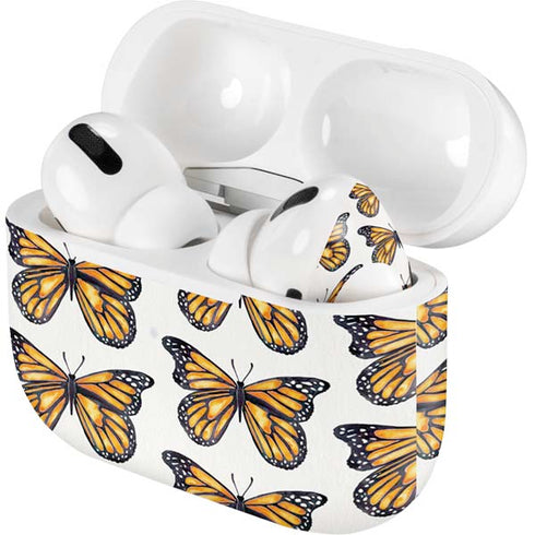 Cat Coq Monarch Butterflies Apple AirPods Pro Skin