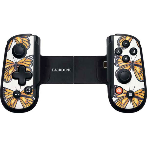 Monarch Butterflies by Cat Coq Backbone One for iPhone Game Controller Skin