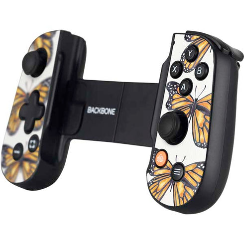 Monarch Butterflies by Cat Coq Backbone One for iPhone Game Controller Skin