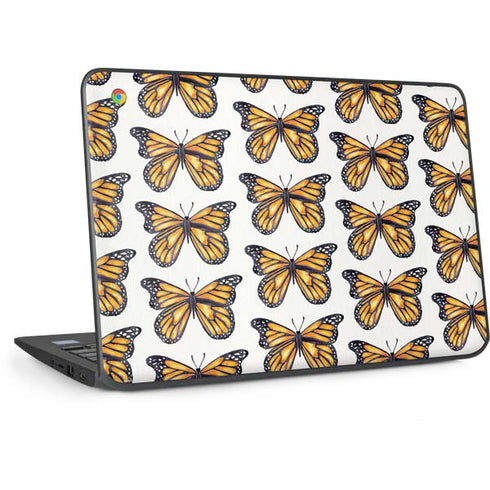 Monarch Butterflies by Cat Coq HP Chromebook Skin