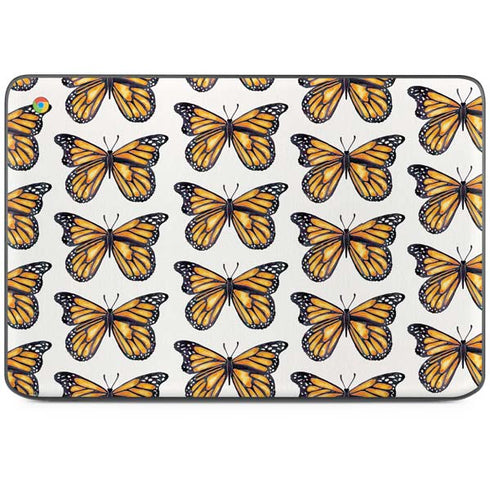 Monarch Butterflies by Cat Coq HP Chromebook Skin
