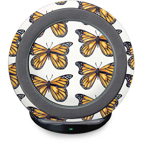 Cat Coq Monarch Butterflies Fast Charge Wireless Charging Stand Skin