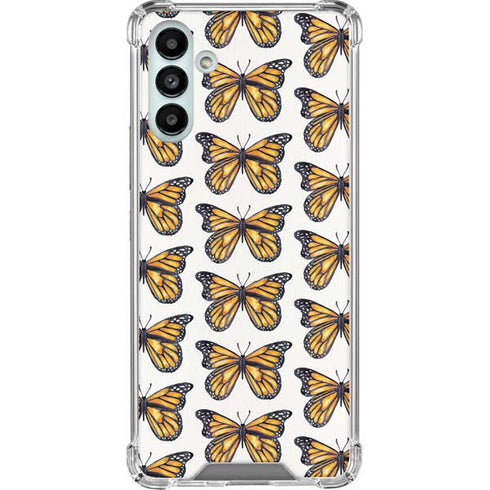 Cat Coq Monarch Butterflies Galaxy A13 5G Clear Case