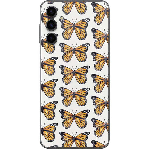 Cat Coq Monarch Butterflies Galaxy A14 5G Skin