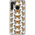 Cat Coq Monarch Butterflies Galaxy A21 Clear Case