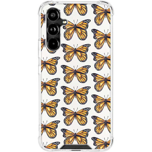 Monarch Butterflies by Cat Coq Galaxy A54 5G Clear Case
