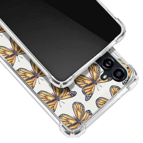 Monarch Butterflies by Cat Coq Galaxy A54 5G Clear Case