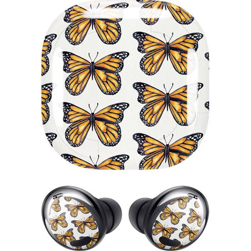 Cat Coq Monarch Butterflies Galaxy Buds Pro Skin
