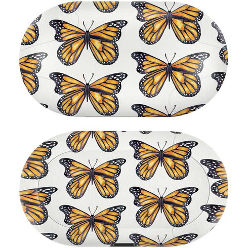 Cat Coq Monarch Butterflies Galaxy Buds Skin