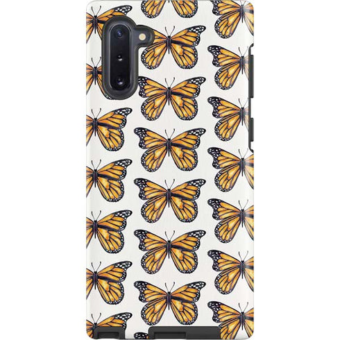 Cat Coq Monarch Butterflies Galaxy Note 10 Pro Case
