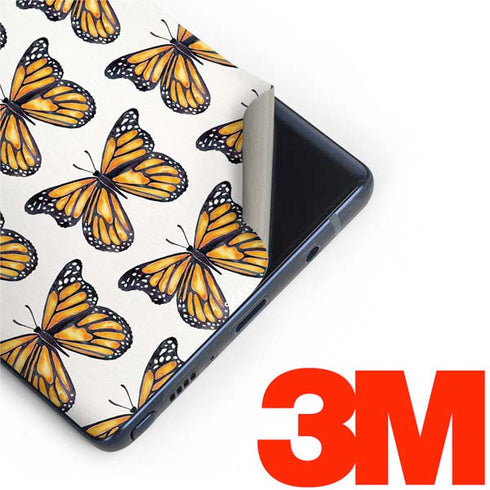 Cat Coq Monarch Butterflies Galaxy Note 9 Skin