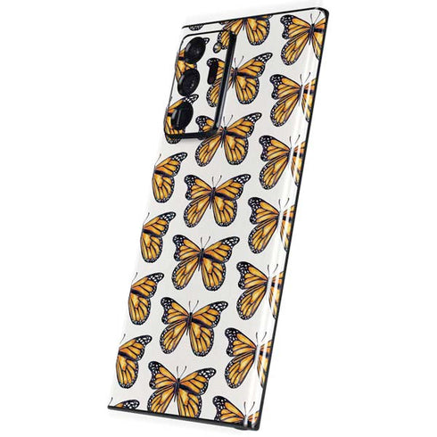 Cat Coq Monarch Butterflies Galaxy Note20 Ultra 5G Skin