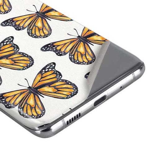 Cat Coq Monarch Butterflies Galaxy S20 Ultra 5G Skin