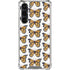 Cat Coq Monarch Butterflies Galaxy S23 Plus Clear Case