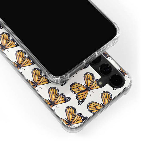 Monarch Butterflies by Cat Coq Galaxy S24 Plus Clear Case