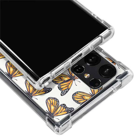 Monarch Butterflies by Cat Coq Galaxy S24 Ultra Clear Case