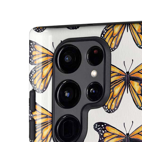 Monarch Butterflies by Cat Coq Galaxy S24 Ultra Impact Case