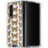 Cat Coq Monarch Butterflies Galaxy Z Fold4 5G Clear Case