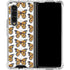 Cat Coq Monarch Butterflies Galaxy Z Fold4 5G Clear Case