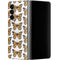 Cat Coq Monarch Butterflies Galaxy Z Fold4 5G Skin