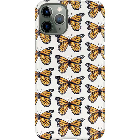 Cat Coq Monarch Butterflies iPhone 11 Pro Lite Case