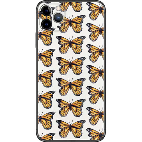 Cat Coq Monarch Butterflies iPhone 11 Pro Max Skin