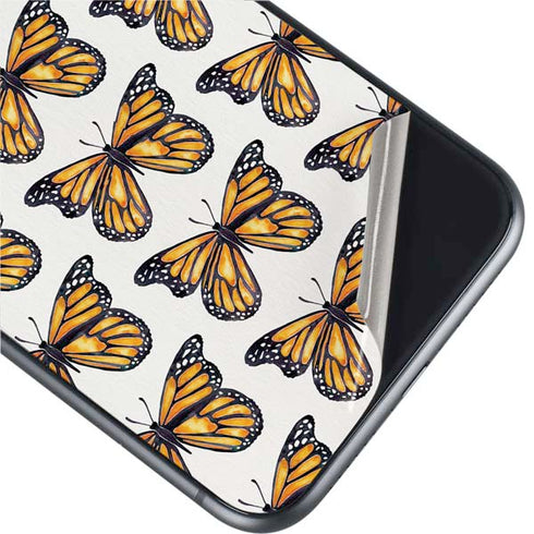 Cat Coq Monarch Butterflies iPhone 11 Skin