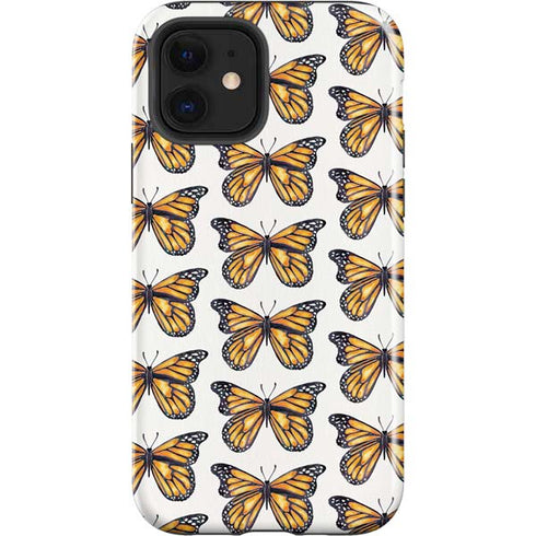 Cat Coq Monarch Butterflies iPhone 12 Impact Case