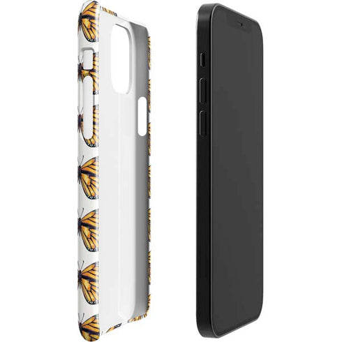 Cat Coq Monarch Butterflies iPhone 12 Mini Lite Case