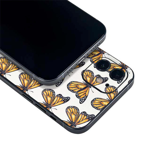 Cat Coq Monarch Butterflies iPhone 12 Mini Skin