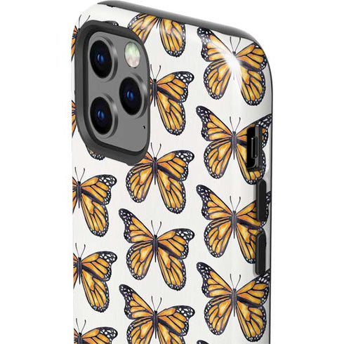 Cat Coq Monarch Butterflies iPhone 12 Pro Max Impact Case