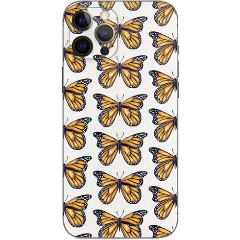 Cat Coq Monarch Butterflies iPhone 12 Pro Max Skin