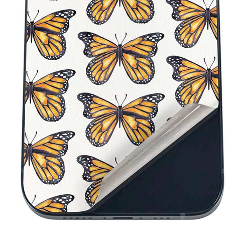 Cat Coq Monarch Butterflies iPhone 12 Skin