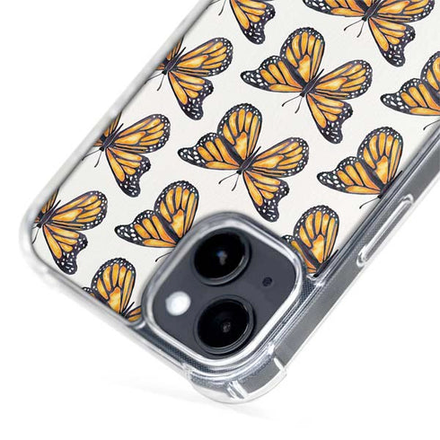 Cat Coq Monarch Butterflies iPhone 13 MagSafe Case