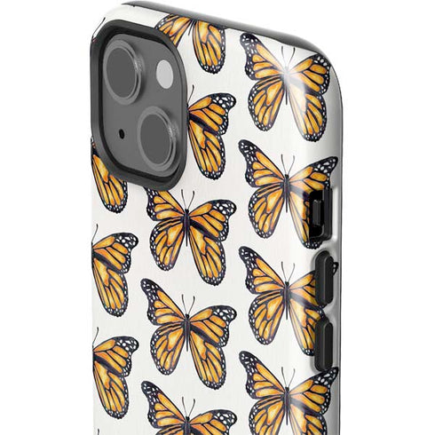 Monarch Butterflies by Cat Coq iPhone 15 Plus Impact Case