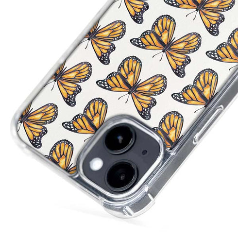 Monarch Butterflies by Cat Coq iPhone 15 Plus MagSafe Case