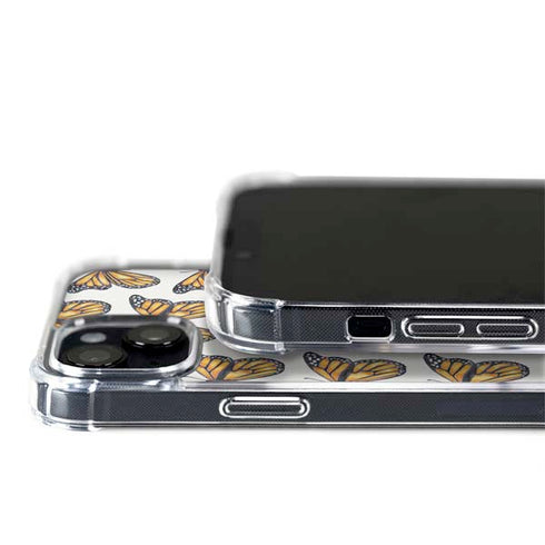 Cat Coq Monarch Butterflies iPhone 14 Plus MagSafe Case