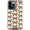 Cat Coq Monarch Butterflies iPhone 14 Pro Clear Case