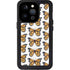 Cat Coq Monarch Butterflies iPhone 14 Pro Waterproof Case