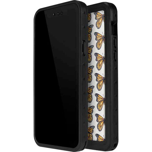 Monarch Butterflies by Cat Coq iPhone 15 Plus Waterproof Case