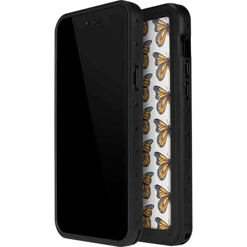Monarch Butterflies by Cat Coq iPhone 15 Waterproof Case