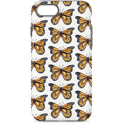 Cat Coq Monarch Butterflies iPhone 7 Pro Case