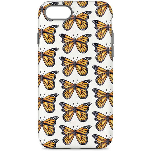 Cat Coq Monarch Butterflies iPhone 8 Pro Case