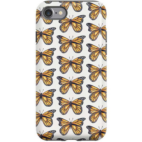 Cat Coq Monarch Butterflies iPhone SE (2nd & 3rd Gen) Pro Case