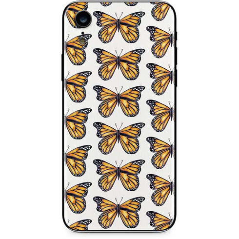 Cat Coq Monarch Butterflies iPhone XR Skin
