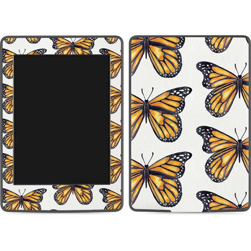Cat Coq Monarch Butterflies Amazon Kindle Skin