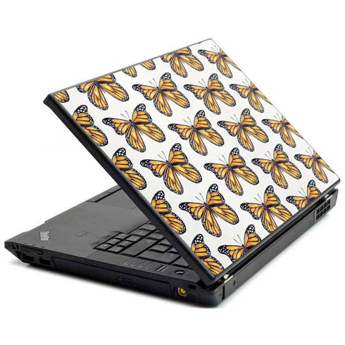 Cat Coq Monarch Butterflies Lenovo T420 Skin